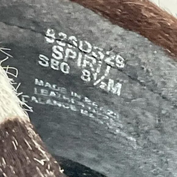 Dr. Scholl’s calf hair cow print loafers 8.5 - Picture 3 of 3